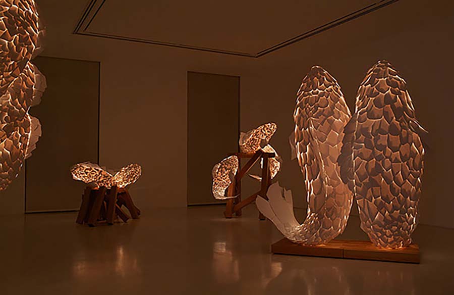 Fish Lamps by Frank Gehry