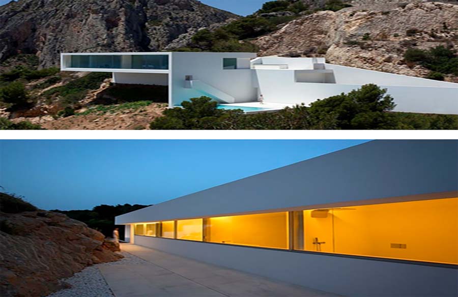 House on the Cliff by Fran Silvestre Arquitectos